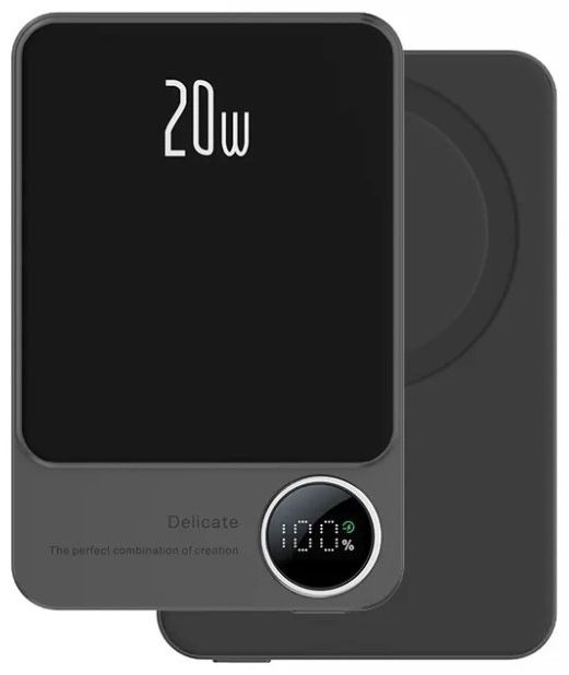 Внешний аккумулятор Q9 20W Plus 10000 мАч серый