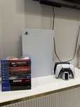 Срочно продаю PlayStation 5 с рюкзаком и док станцией