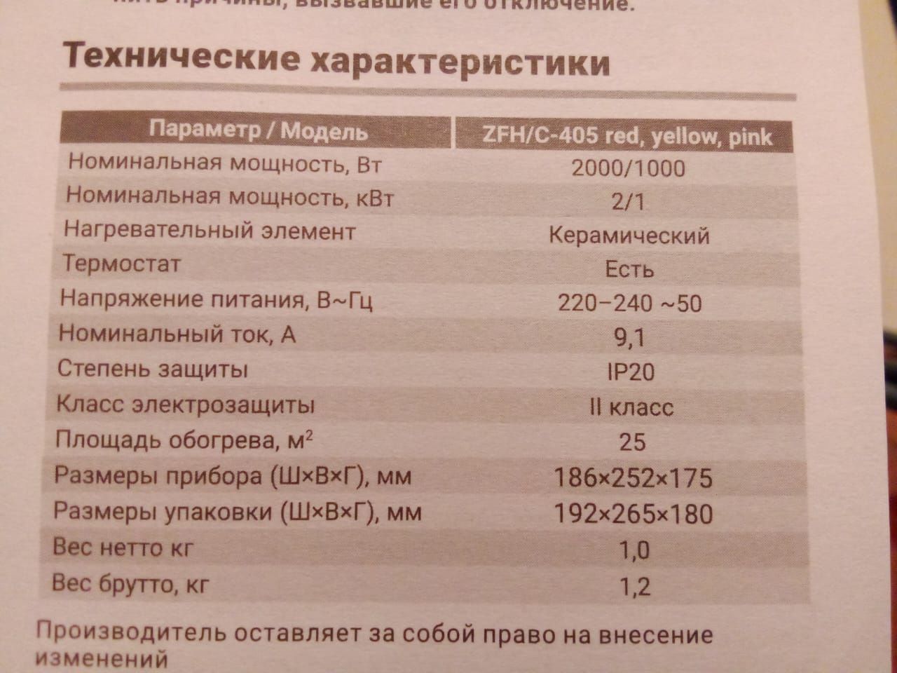 Обогреватель Занусси