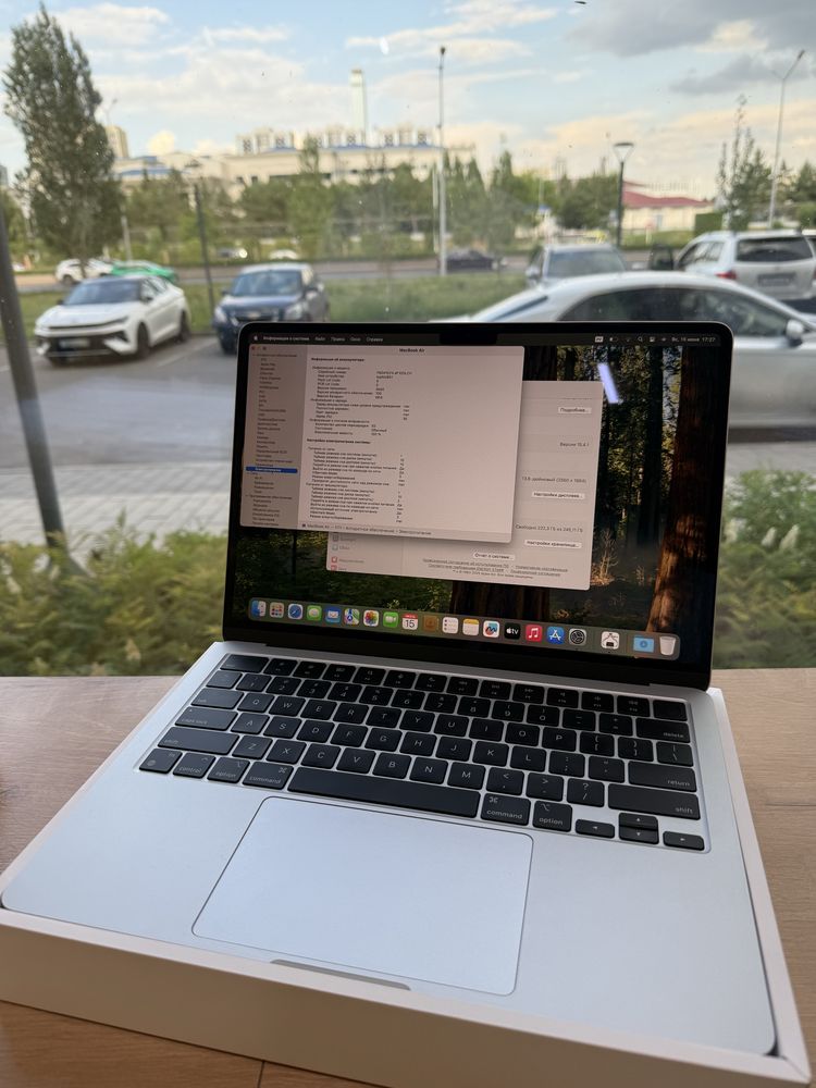 Macbook air m3 256 gb 8 озу 100% акб 2024