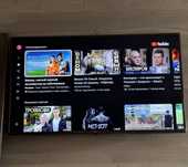 Большой 4К смарт телевизор LG 124см. С кронштейном.