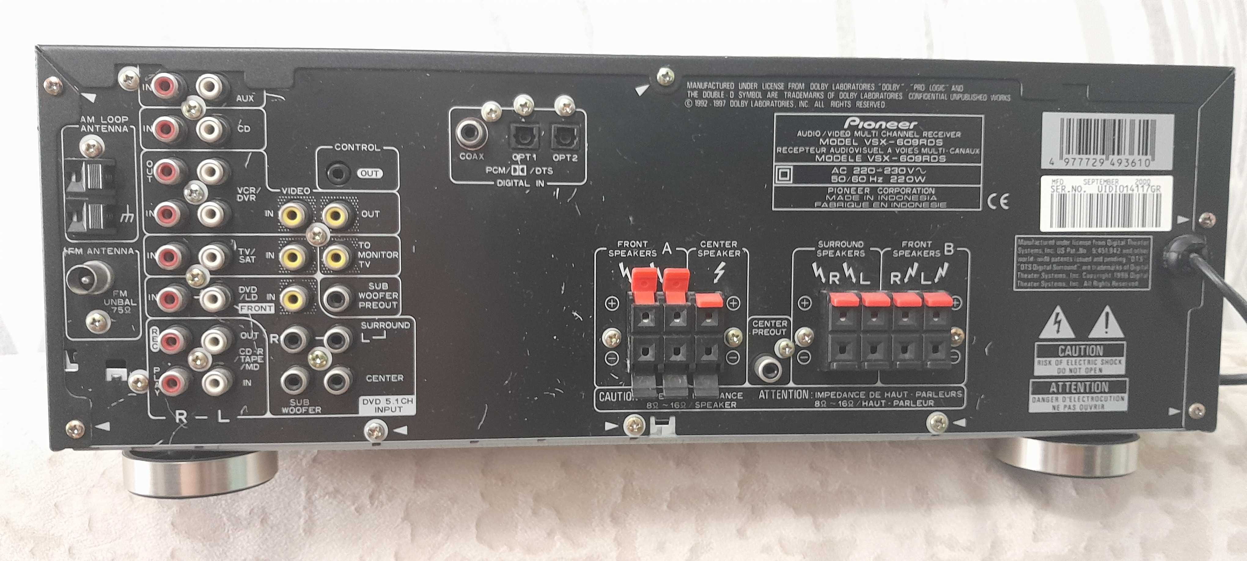 Ресивер Pioneer VSX-609RDS