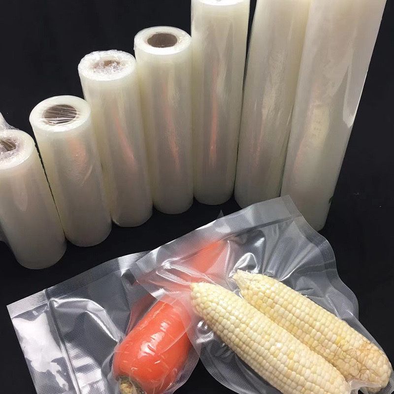 Вакуумные пакеты в рулоне, рифленые для продуктов