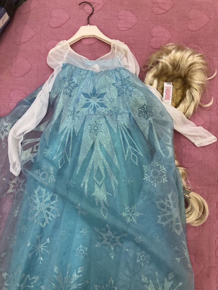 Платье Эльзы, Elsa, оригинал Disney холодное сердце, до 8 лет