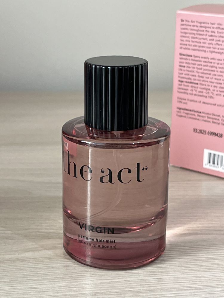 Дымка для волос the act virgin