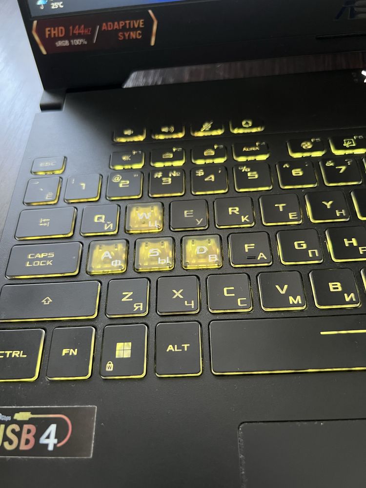 НОУТБУК asus tuf gaming a15. RTX 4060 Ryzen 5 7535HS