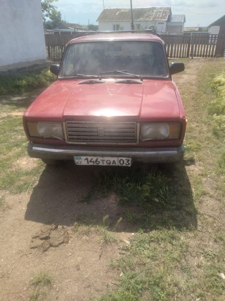 Продам 2107 на газу. На ходу. Торг