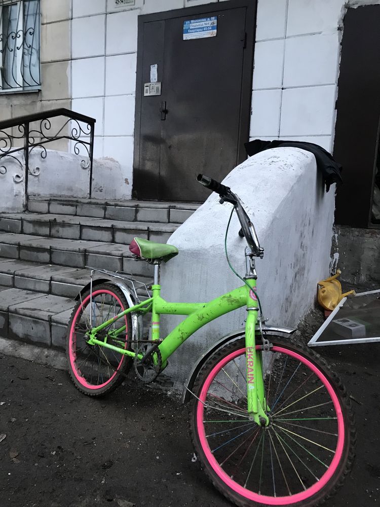Спочно продам велосипед Украина за 4000 тенге хорошего состояния!!!