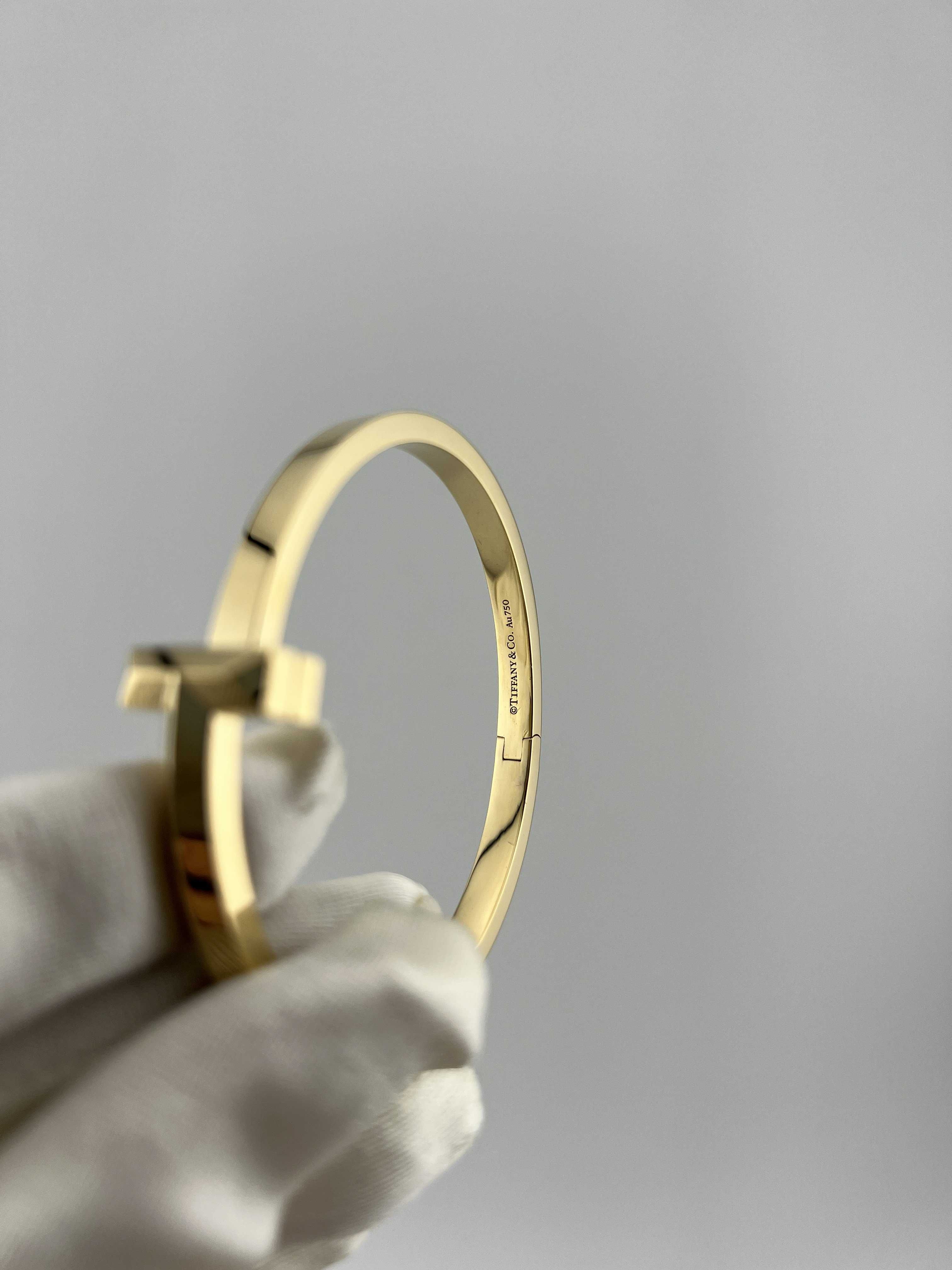 Браслет Tiffany & Co T1 Wide Hinged Bangle