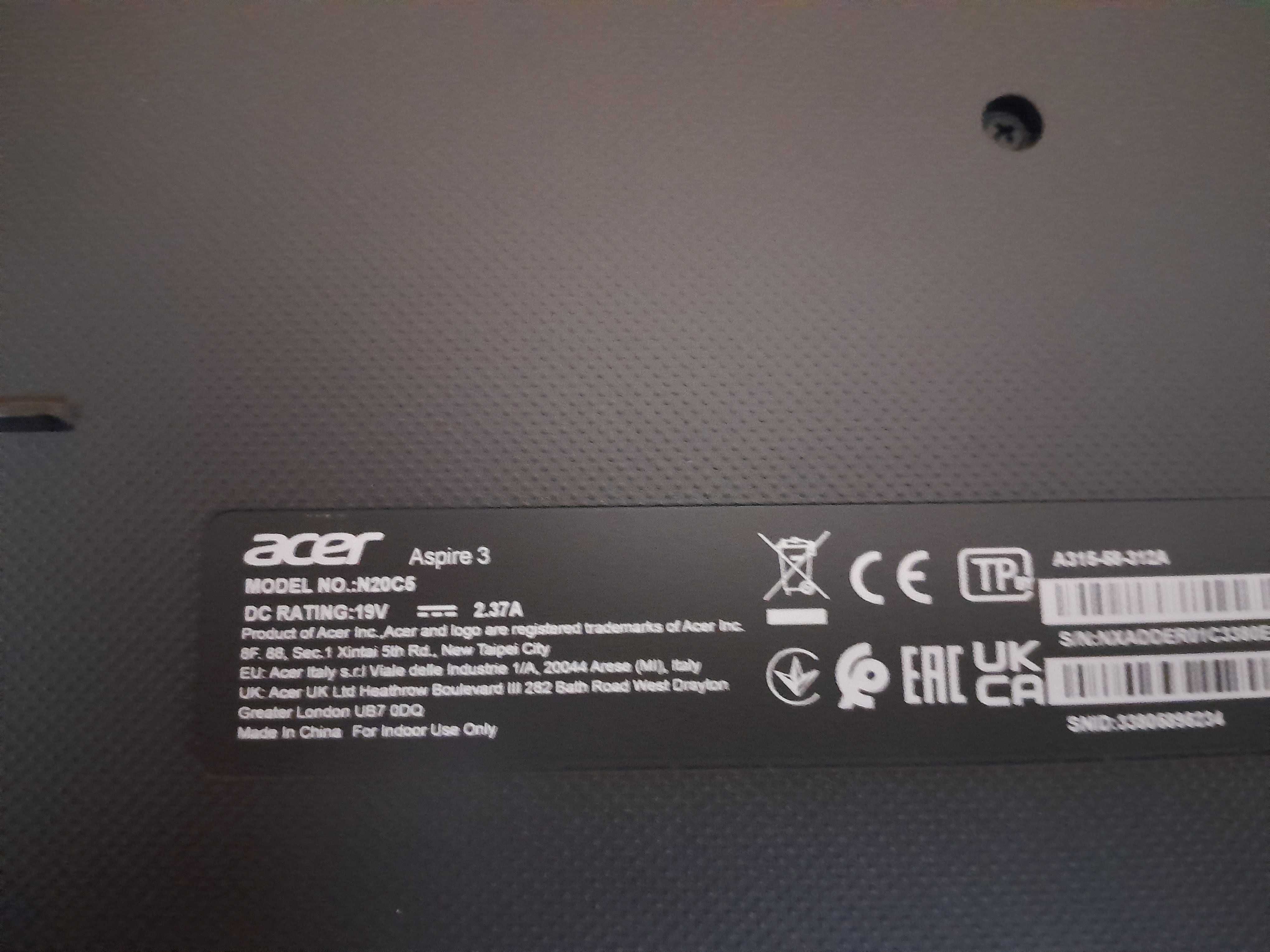 Ноутбук Acer Aspire 3 срочно