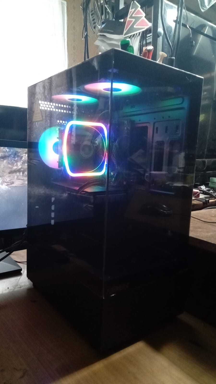 Игровой компьютер Core i5 6500\озу 16Gb\SSd250Gb\SSD250Gb\RX5500xt 8G