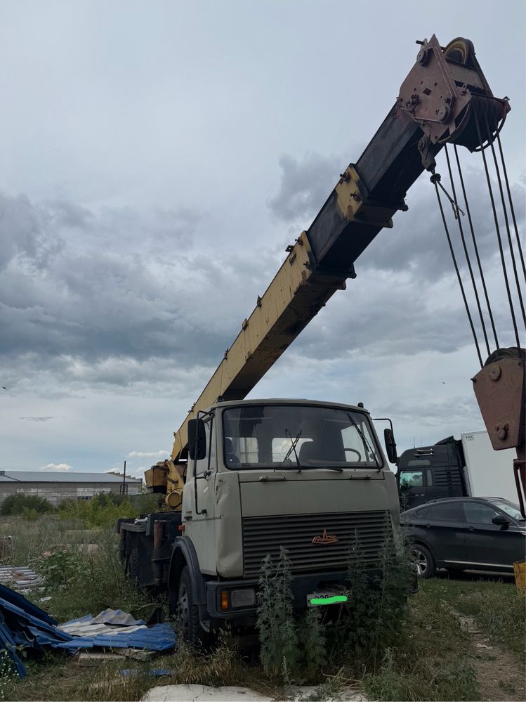 Автокран Маз Ивановец