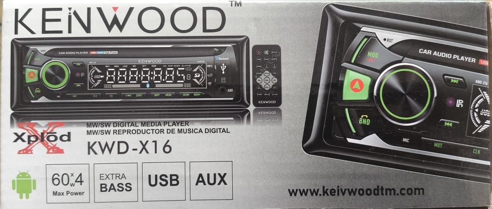 Автомагнитола Kenwood KWD-X16