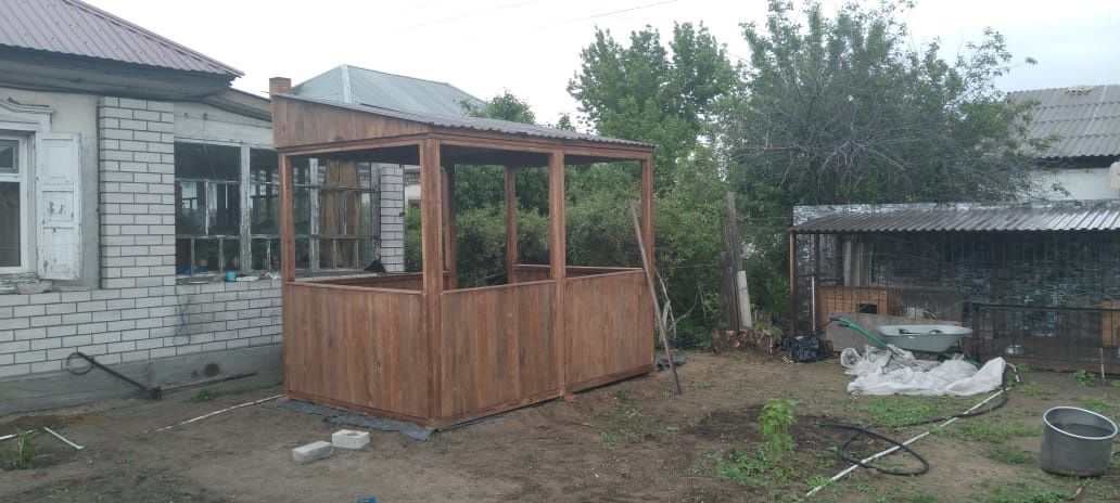 Беседки из дерева