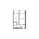 1-комн. квартира, 42.3м², 4/4 этаж
р-н Береке, ул. Береке микрорайон,