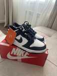 Nike dunk low (темно-синие)новые, оригинал