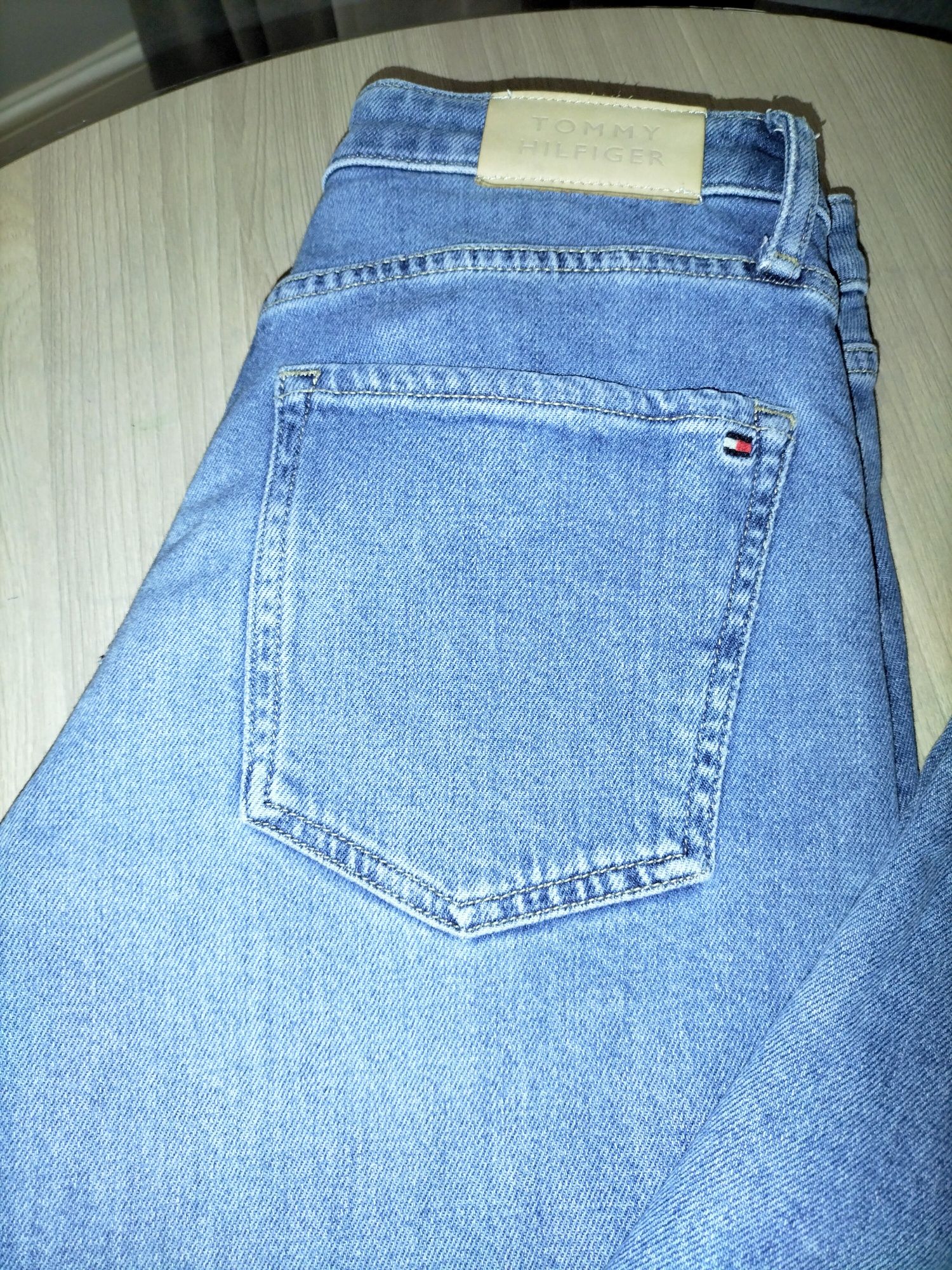 Женские синие джинсы GRAMERCY TAPERED HW A LAY