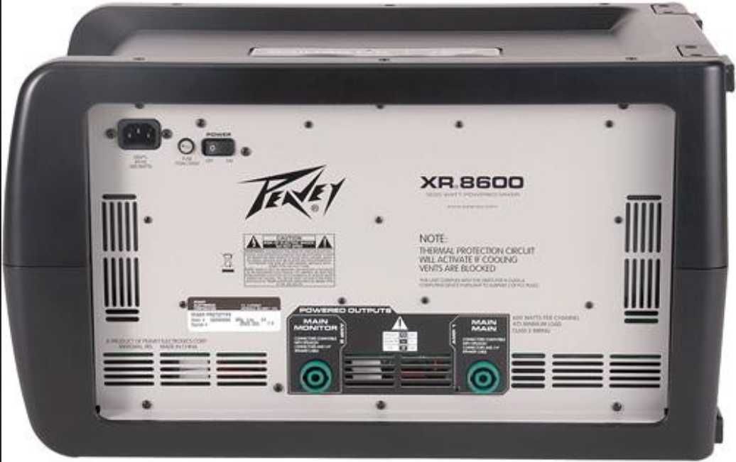 усилитель микшерный для актовых залов и концертов Peavey XR 8600