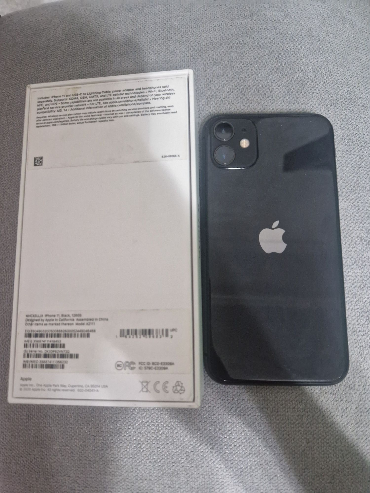 Iphone 11 128gb в черном цвете