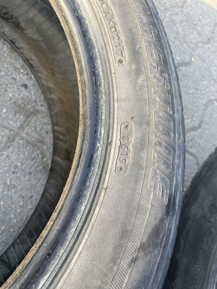 Летние шины размер 205/55/16 3 штука 2019 года