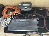 Усилитель Pride Quattro XL, Магнитола Pioneer FH-X730BT, Провода Pride