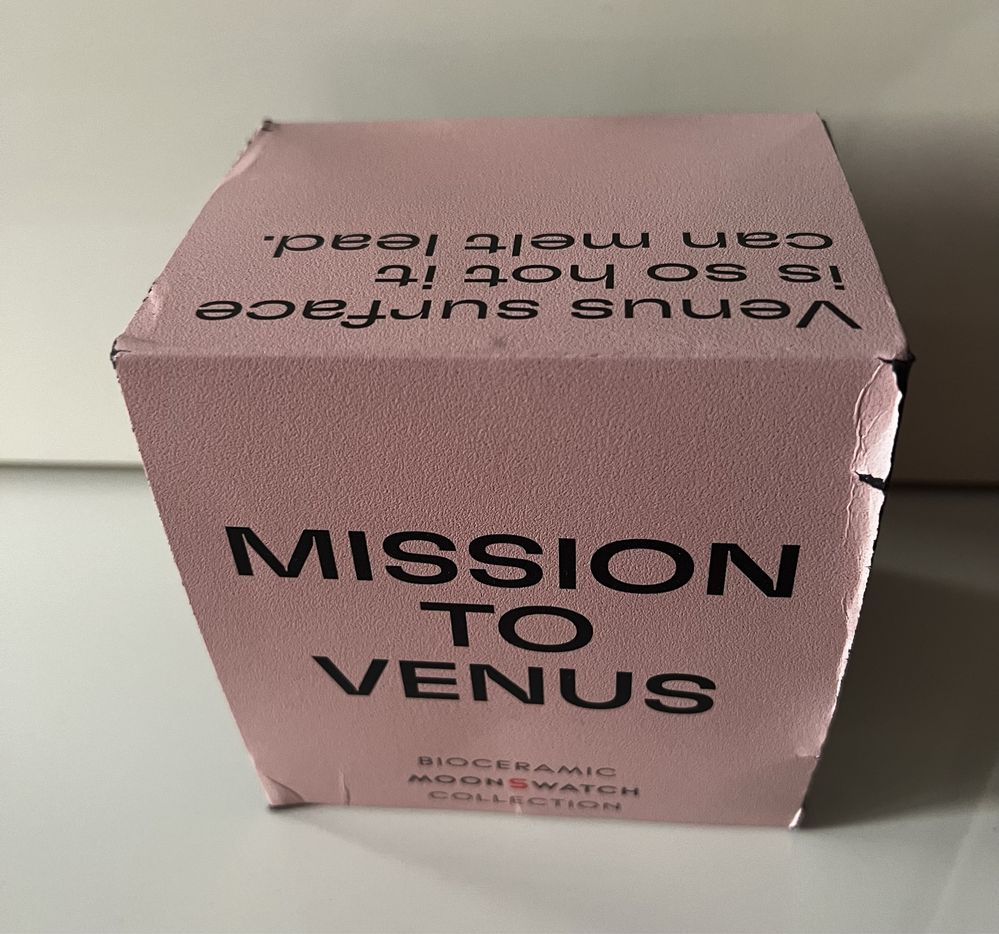 Omega × Swatch Bioceramic Moonswatch Mission to Venus