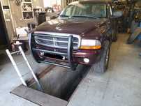 Защита бампера Таран Кенгурятник push bar на Dodge Durango Dakota