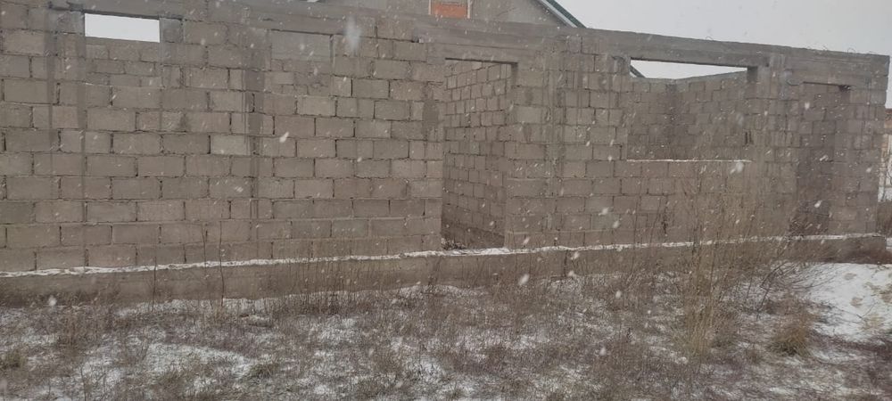 Продается недостроенный дом мкр Асан 2