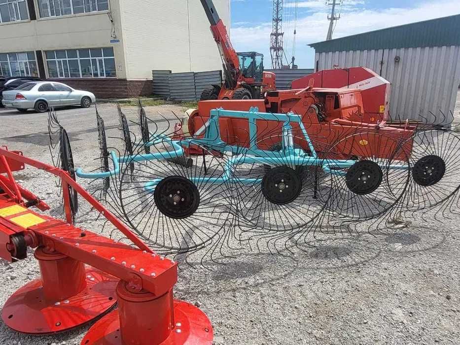 Грабли ворошилки 8 колесные ОГР РОССИЯ