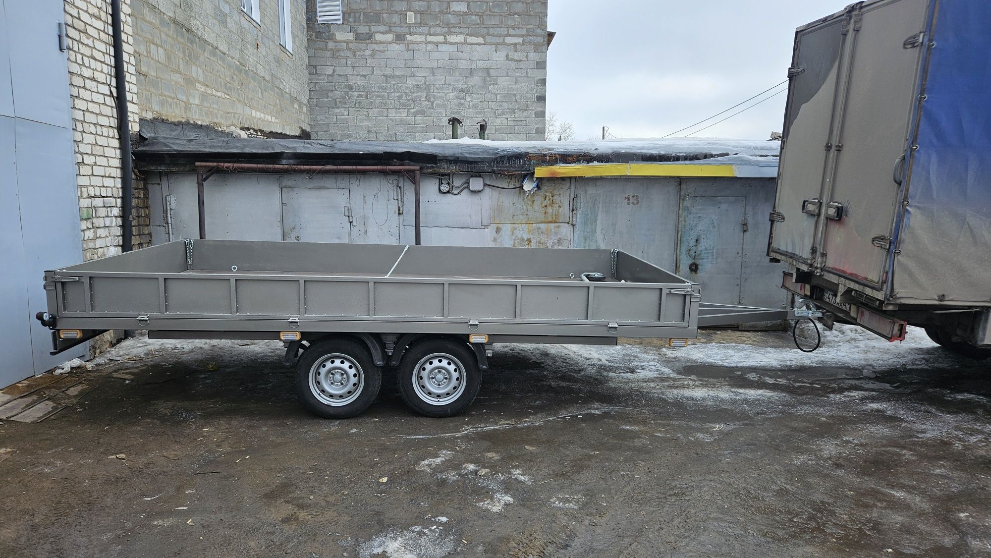 Прицеп для газели, размер 4,33 м × 2,15 м. KaspiРассрочка на 12