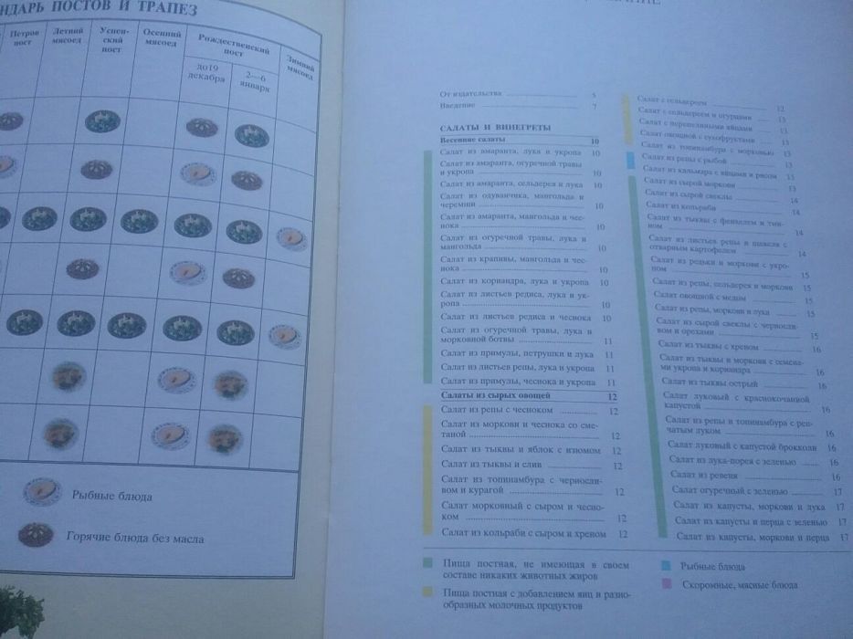 Книга рецептов православной кухни, рецепты блюд для поста и не только
