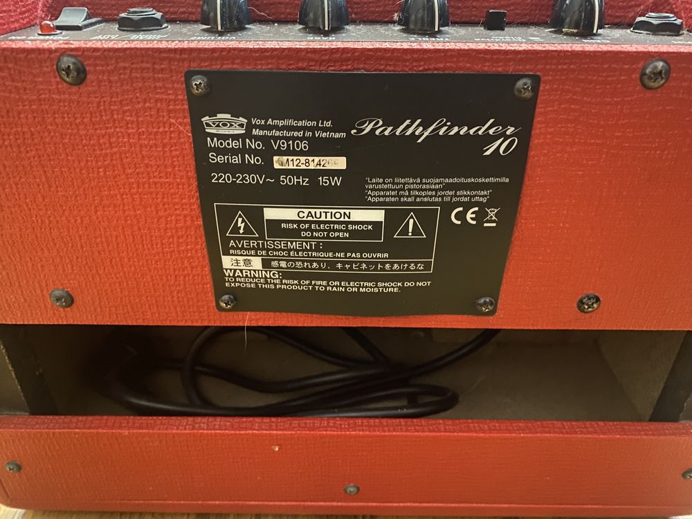 комбоуситель комбик vox pathfinder 10
