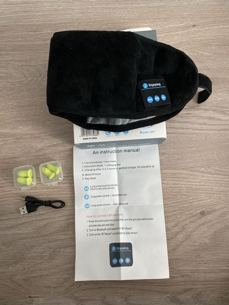 Маска для сна с bluetooth