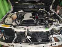 W124 Америка контрактный двигатель акпп бу запчасть мерс фары матор