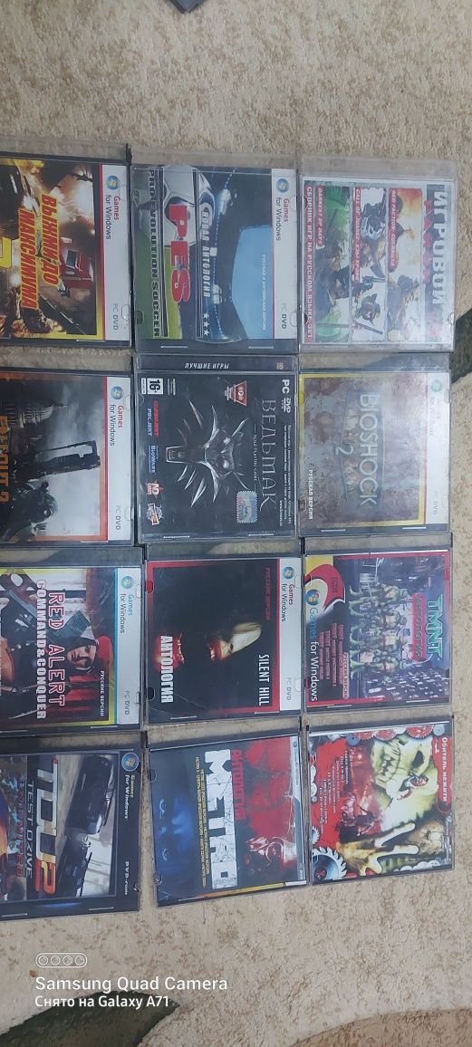 Диски ПК и DVD продам