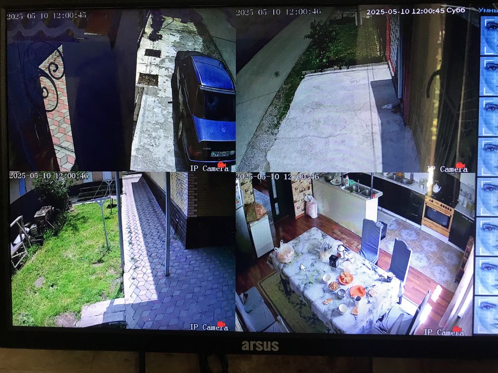 Установка систем видеонаблюдения IP и HD камеры