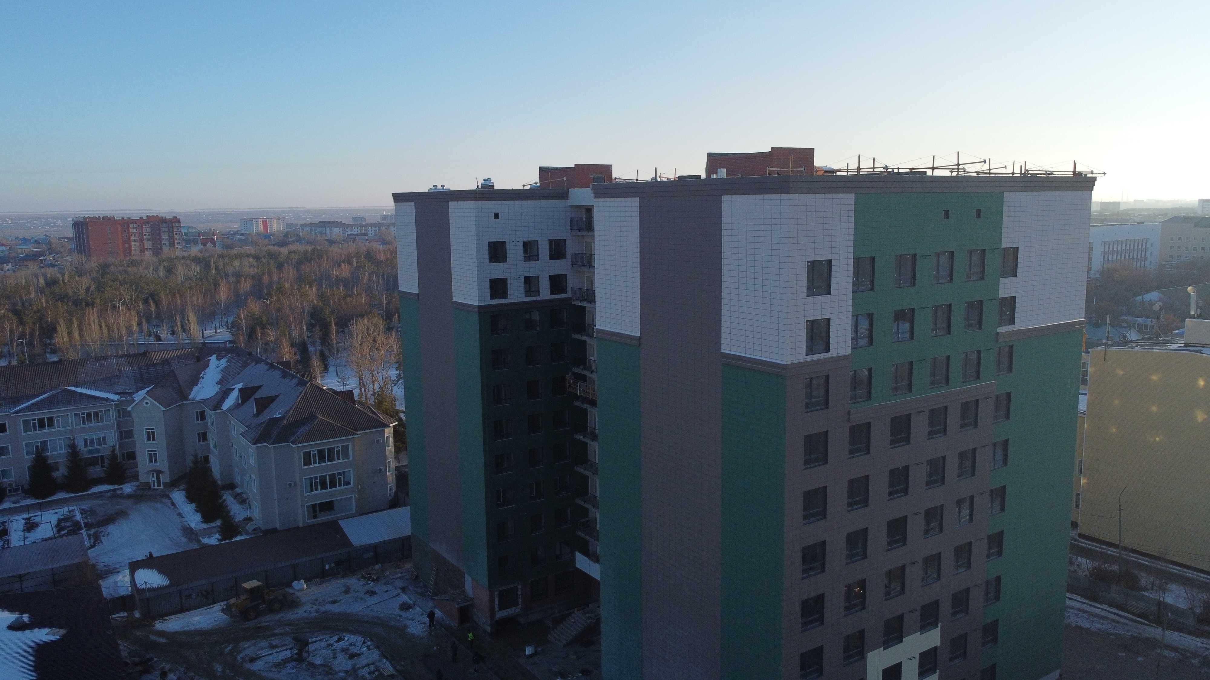 Продается новая 3-к квартира рядом с центром города, кирпичный дом