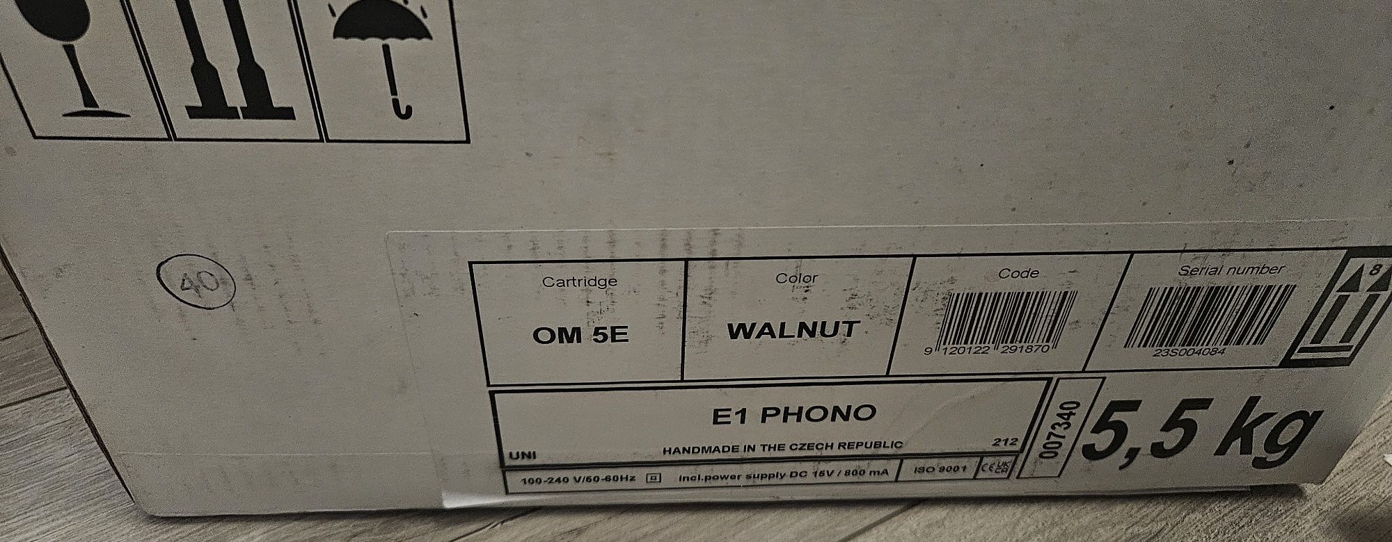 Pro-Ject E1 Phono — абсолютно новый виниловый проигрыватель