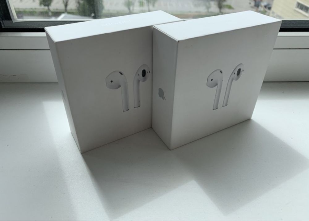 Оригинальные коробки от наушников AirPods Pro, AirPods 1, AirPods 2.