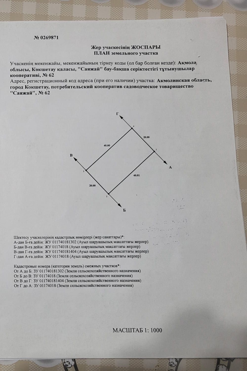 Продам земельный участок