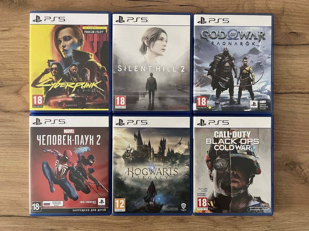 Продам игры от PlayStation 4/5