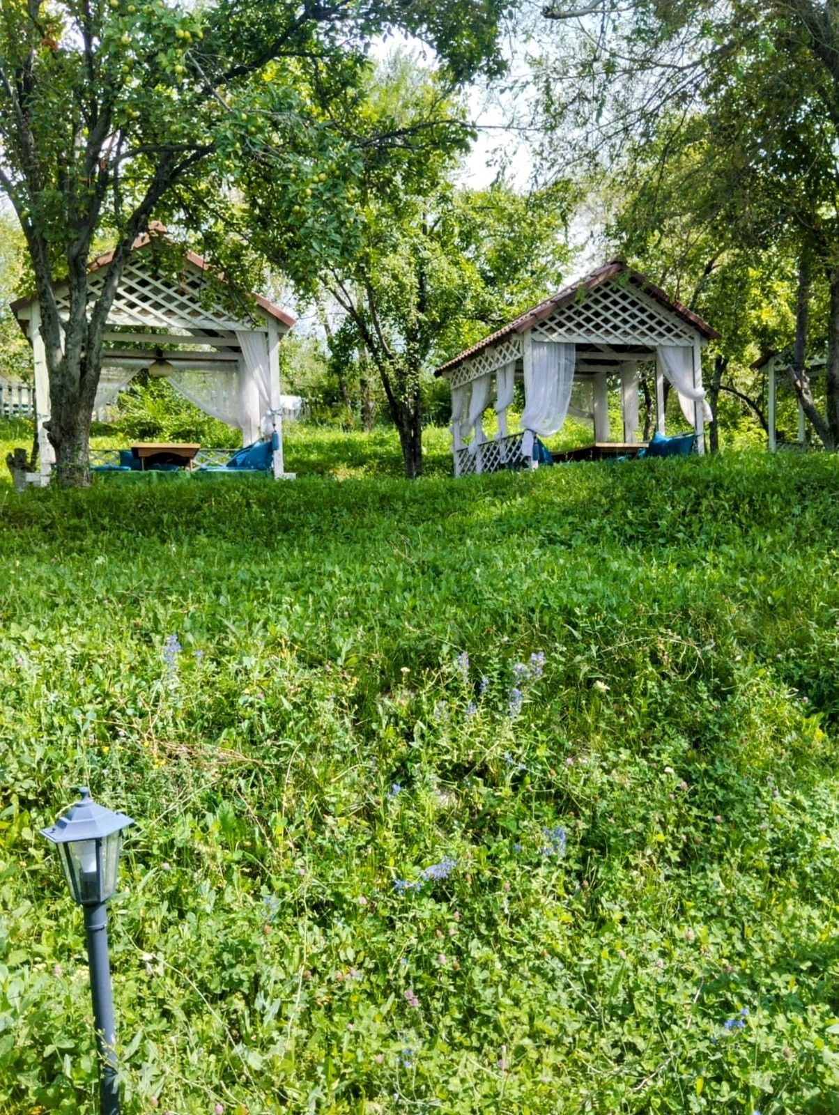 Пейнтбол, беседки, мангал, природа, вид на город и горы!