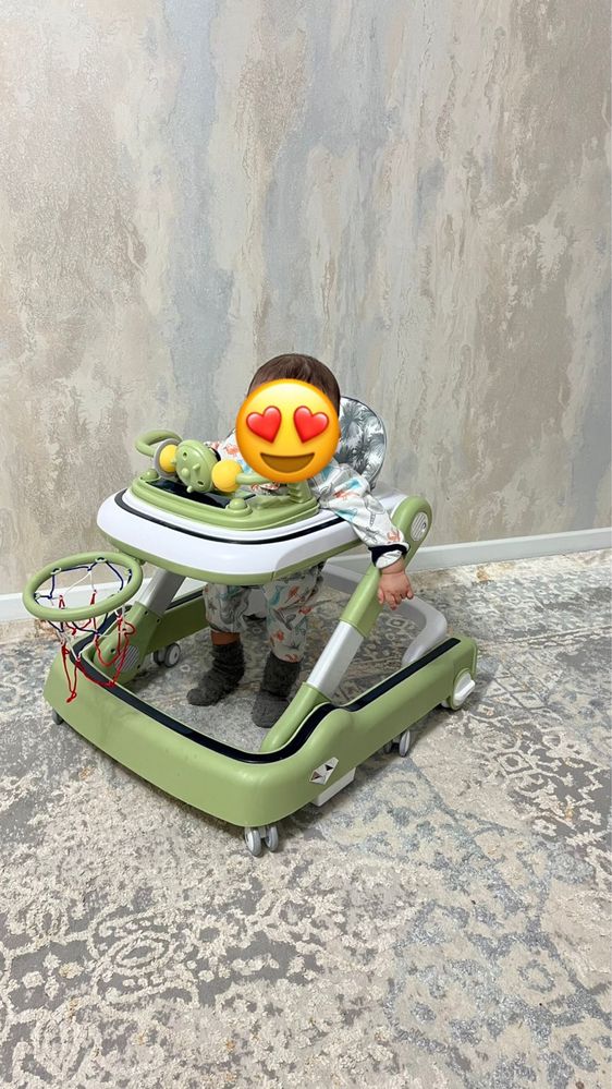 ходунок,каталка 2в1  музыкальный