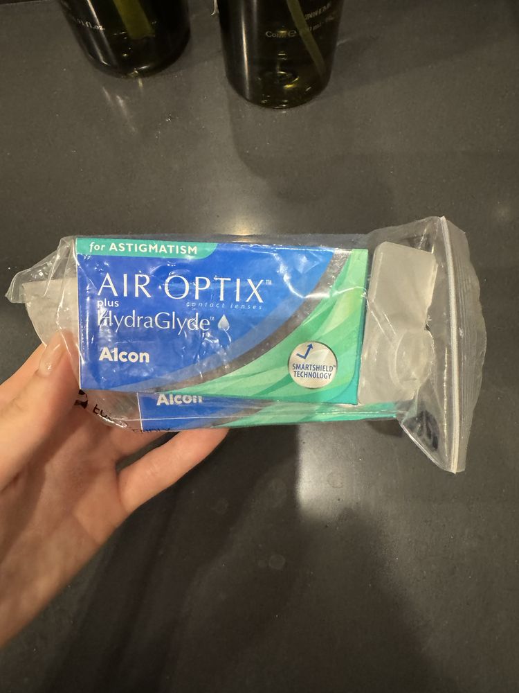 Линзы air optix -3.50 астигматизм -1.25
