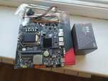 плата itx + celeron 5920 lga 1200 + кулер