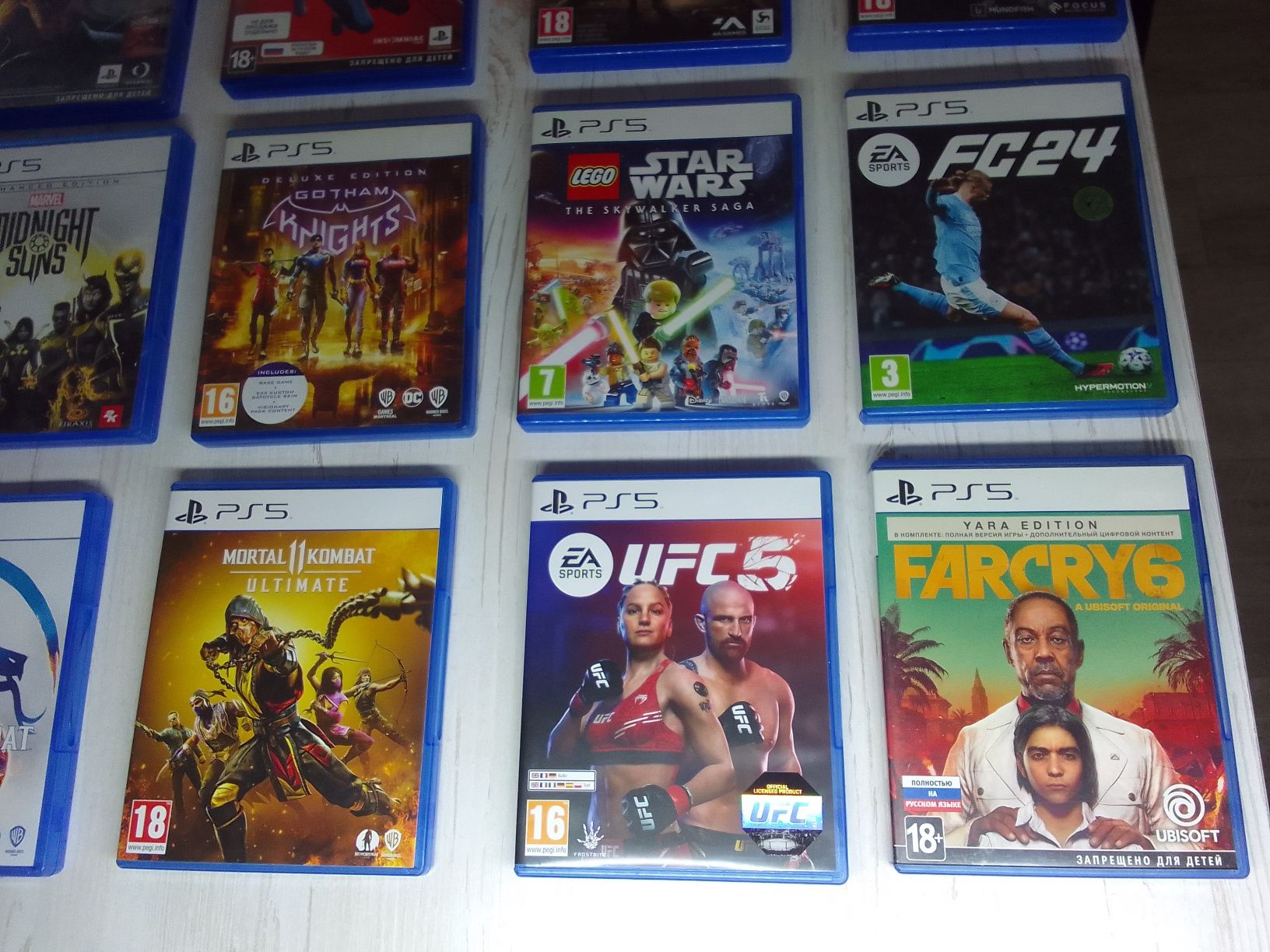 Диски PlayStation 5 игры ps5