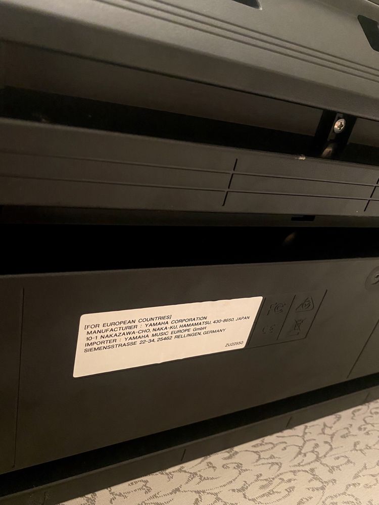 Yamaha P-45B документ,адаптер,педаль