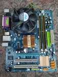 В сборе мат.плата Gigabyte