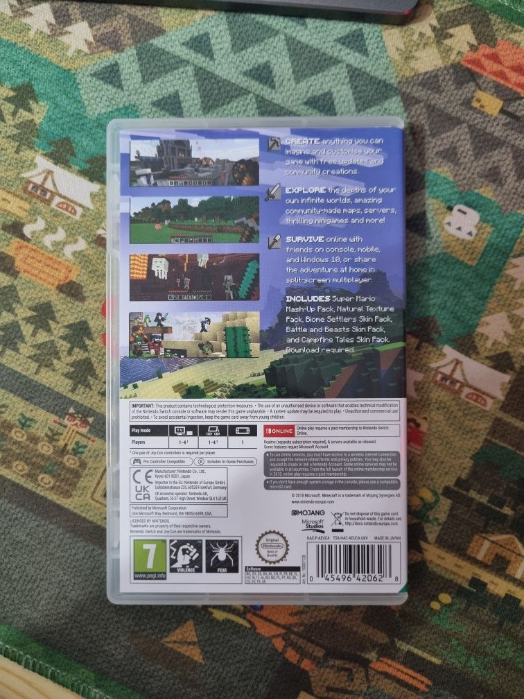 Minecraft nintendo switch