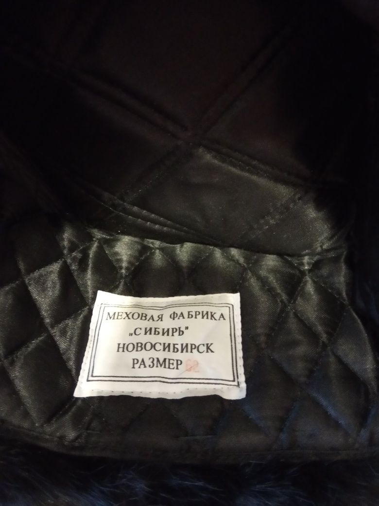 Шапка мужская из кролика